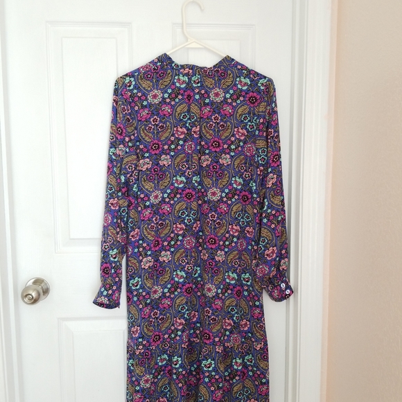 Matilda Jane Boho Floral Ruffle HiLow Dress Small - Picture 3 of 10